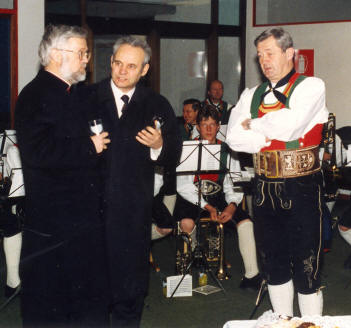 Besuch von Bischof Wilhelm Egger im Jahre 1993